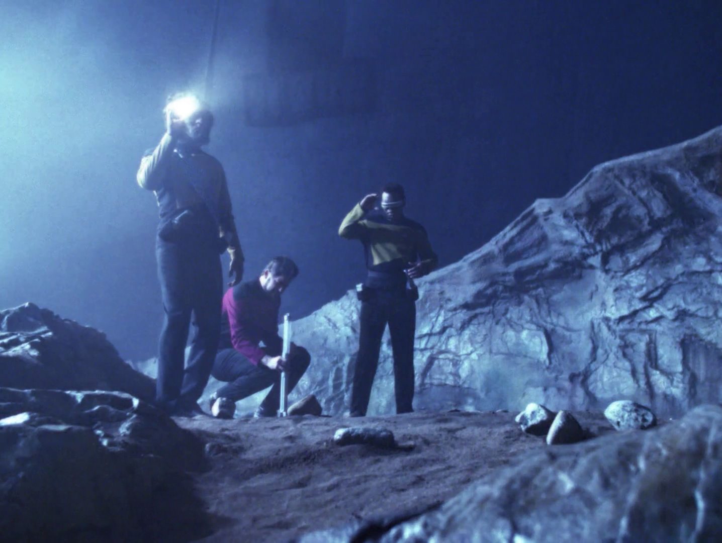 The Enemy episode synopsis,reviews,forums,photos,Encounter at Farpoint, Part I episode synopsis,Justice episode synopsis,Heart of Glory episode synopsis,Where Silence Has Lease episode synopsis