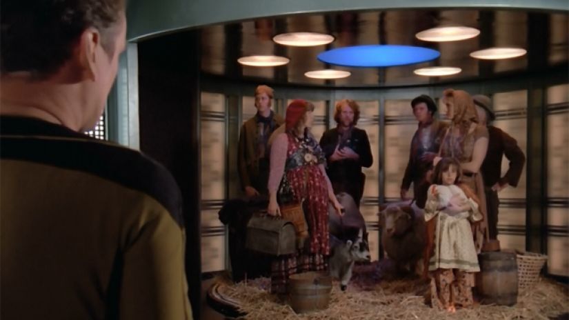 Up The Long Ladder episode synopsis,reviews,forums,photos,The Big Goodbye episode synopsis,The Child episode synopsis,Captain's Holiday episode synopsis,Legacy episode synopsis,Future Imperfect episode synopsis