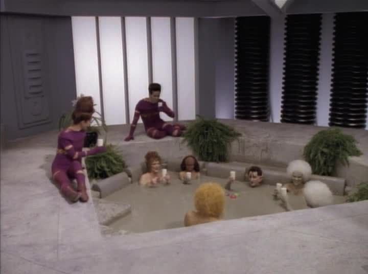 Cost of Living episode synopsis,reviews,forums,photos,The Measure of a Man episode synopsis,The Emissary episode synopsis,MÃ©nage Ã  Troi episode synopsis