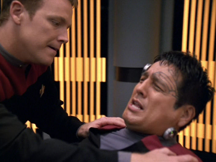 Startrek Voyager photos,Caretaker, Part I ,Caretaker, Part II ,Parallax ,Time and Again ,Phage ,The Cloud ,Eye of the Needle ,Ex Post Facto ,Emanations ,Prime Factors ,State of Flux ,Heroes and Demons ,Cathexis ,Faces ,Jetrel ,Learning Curve ,The 37's ,Initiations ,Projections ,Elogium ,Non Sequitur ,Twisted ,Parturition ,Persistence of Vision ,Tattoo ,Cold Fire ,Maneuvers ,Resistance ,Prototype ,Alliances ,Threshold ,Meld ,Dreadnought ,Death Wish ,Lifesigns ,Investigations ,Deadlock ,Innocence ,The Thaw ,Tuvix ,Resolutions ,Basics, Part I ,Basics, Part II ,Flashback ,The Chute ,The Swarm ,False Profits ,Remember ,Sacred Ground ,Future's End, Part I ,Future's End, Part II ,Warlord ,The Q and the Grey ,Macrocosm ,Fair Trade ,Alter Ego ,Coda ,Blood Fever ,Unity ,Darkling ,Rise ,Favorite Son ,Before and After ,Real Life ,Distant Origin ,Worst Case Scenario ,Displaced ,Scorpion, Part I ,Scorpion, Part II ,The Gift ,Day of Honor ,Nemesis ,Revulsion ,The Raven ,Scientific Method ,Year of Hell, Part I ,Year of Hell, Part II ,Random Thoughts ,Concerning Flight ,Mortal Coil ,Waking Moments ,Message in a Bottle ,Hunters ,Prey ,Retrospect ,The Killing Game, Part I ,The Killing Game, Part II ,Vis a Vis ,The Omega Directive ,Unforgettable ,Living Witness ,Demon ,One ,Hope and Fear ,Night ,Drone ,Extreme Risk ,In the Flesh ,Once Upon a Time ,Timeless ,Infinite Regress ,Nothing Human ,Thirty Days ,Counterpoint ,Latent Image ,Bride of Chaotica! ,Gravity ,Bliss ,Dark Frontier, Part I ,Dark Frontier, Part II ,The Disease ,Course: Oblivion ,The Fight ,Think Tank ,Juggernaut ,Someone to Watch Over Me ,11:59 ,Relativity ,Warhead ,Equinox, Part I ,Equinox, Part II ,Survival Instinct ,Barge of the Dead ,Tinker, Tenor, Doctor, Spy ,Alice ,Riddles ,Dragon's Teeth ,One Small Step ,The Voyager Conspiracy ,Pathfinder ,Fair Haven ,Blink of an Eye ,Virtuoso ,Memorial ,Tsunkatse ,Collective ,Spirit Folk ,Ashes to Ashes ,Child's Play ,Good Shepherd ,Live Fast and Prosper ,Muse ,Fury ,Life Line ,The Haunting of Deck Twelve ,Unimatrix Zero, Part I ,Unimatrix Zero, Part II ,Imperfection ,Drive ,Repression ,Critical Care ,Inside Man ,Body and Soul ,Nightingale ,Flesh and Blood, Part I ,Flesh and Blood, Part II ,Shattered ,Lineage ,Repentance ,Prophecy ,The Void ,Workforce, Part I ,Workforce, Part II ,Human Error ,Q2 ,Author, Author ,Friendship One ,Natural Law ,Homestead ,Renaissance Man ,Endgame, Part I ,Endgame, Part II ,The Darkling ,Vis Ã  Vis 