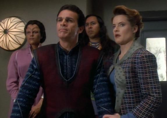 Startrek Deep Space Nine,Emissary, Part I ,Emissary, Part II ,Past Prologue ,A Man Alone ,Babel ,Captive Pursuit ,Q-Less ,Dax ,The Passenger ,Move Along Home ,The Nagus ,Vortex ,Battle Lines ,The Storyteller ,Progress ,If Wishes Were Horses ,The Forsaken ,Dramatis Personae ,Duet ,In the Hands of the Prophets ,The Homecoming ,The Circle ,The Siege ,Invasive Procedures ,Cardassians ,Melora ,Rules of Acquisition ,Necessary Evil ,Second Sight ,Sanctuary ,Rivals ,The Alternate ,Armageddon Game ,Whispers ,Paradise ,Shadowplay ,Playing God ,Profit and Loss ,Blood Oath ,The Maquis, Part I ,The Maquis, Part II ,The Wire ,Crossover ,The Collaborator ,Tribunal ,The Jem'Hadar ,The Search, Part I ,The Search, Part II ,The House of Quark ,Equilibrium ,Second Skin ,The Abandoned ,Civil Defense ,Meridian ,Defiant ,Fascination ,Past Tense, Part I ,Past Tense, Part II ,Life Support ,Heart of Stone ,Destiny ,Prophet Motive ,Visionary ,Distant Voices ,Through the Looking Glass ,Improbable Cause ,The Die Is Cast ,Explorers ,Family Business ,Shakaar ,Facets ,The Adversary ,The Way of the Warrior, Part I ,The Way of the Warrior, Part II ,The Visitor ,Hippocratic Oath ,Indiscretion ,Rejoined ,Starship Down ,Little Green Men ,The Sword of Kahless ,Our Man Bashir ,Homefront ,Paradise Lost ,Crossfire ,Return to Grace ,Sons of Mogh ,Bar Association ,Accession ,Rules of Engagement ,Hard Time ,Shattered Mirror ,The Muse ,For the Cause ,To the Death ,The Quickening ,Body Parts ,Broken Link ,Apocalypse Rising ,The Ship ,Looking for par'Mach in All the Wrong Places ,...Nor the Battle to the Strong ,The Assignment ,Trials and Tribble-ations ,Let He Who Is Without Sin... ,Things Past ,The Ascent ,Rapture ,The Darkness and the Light ,The Begotten ,For the Uniform ,In Purgatory's Shadow ,By Inferno's Light ,Doctor Bashir, I Presume? ,A Simple Investigation ,Business as Usual ,Ties of Blood and Water ,Ferengi Love Songs ,Soldiers of the Empire ,Children of Time ,Blaze of Glory ,Empok Nor ,In the Cards ,Call to Arms ,A Time to Stand ,Rocks and Shoals ,Sons and Daughters ,Behind the Lines ,Favor the Bold ,Sacrifice of Angels ,You Are Cordially Invited... ,Resurrection ,Statistical Probabilities ,The Magnificent Ferengi ,Waltz ,Who Mourns for Morn? ,Far Beyond the Stars ,One Little Ship ,Honor Among Thieves ,Change of Heart ,Wrongs Darker than Death or Night ,Inquisition ,In the Pale Moonlight ,His Way ,The Reckoning ,Valiant ,Profit and Lace ,Time's Orphan ,The Sound of Her Voice ,Tears of the Prophets ,Image in the Sand ,Shadows and Symbols ,Afterimage ,Take Me Out to the Holosuite ,Chrysalis ,Treachery, Faith, and the Great River ,Once More Unto the Breach ,The Siege of AR-558 ,Covenant ,It's Only a Paper Moon ,Prodigal Daughter ,The Emperor's New Cloak ,Field of Fire ,Chimera ,Badda-Bing Badda-Bang ,Inter Arma Enim Silent Leges ,Penumbra ,'Til Death Do Us Part ,Strange Bedfellows ,The Changing Face of Evil  ,When It Rains... ,Tacking Into the Wind ,Extreme Measures ,The Dogs of War ,What You Leave Behind, Part I ,What You Leave Behind, Part II ,Doctor Bashir, I Presume ,You Are Cordially Invited ,Treachery, Faith and the Great River ,Badda-Bing, Badda-Bang 