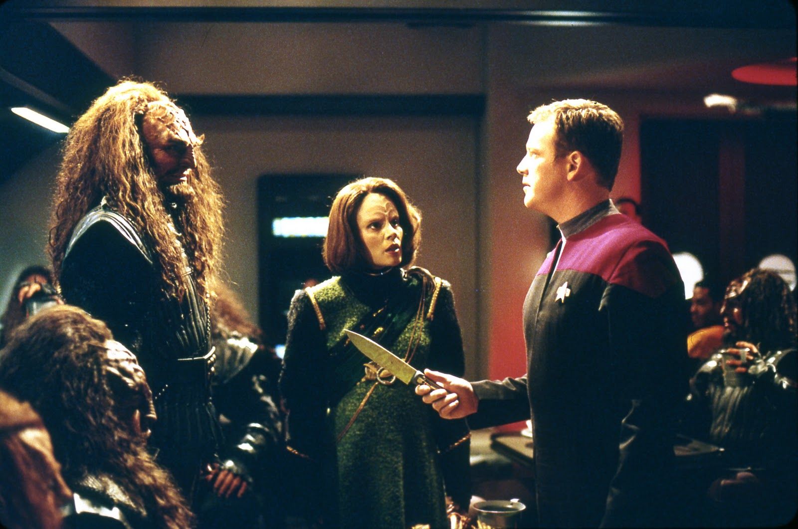 Startrek Voyager photos,Caretaker, Part I ,Caretaker, Part II ,Parallax ,Time and Again ,Phage ,The Cloud ,Eye of the Needle ,Ex Post Facto ,Emanations ,Prime Factors ,State of Flux ,Heroes and Demons ,Cathexis ,Faces ,Jetrel ,Learning Curve ,The 37's ,Initiations ,Projections ,Elogium ,Non Sequitur ,Twisted ,Parturition ,Persistence of Vision ,Tattoo ,Cold Fire ,Maneuvers ,Resistance ,Prototype ,Alliances ,Threshold ,Meld ,Dreadnought ,Death Wish ,Lifesigns ,Investigations ,Deadlock ,Innocence ,The Thaw ,Tuvix ,Resolutions ,Basics, Part I ,Basics, Part II ,Flashback ,The Chute ,The Swarm ,False Profits ,Remember ,Sacred Ground ,Future's End, Part I ,Future's End, Part II ,Warlord ,The Q and the Grey ,Macrocosm ,Fair Trade ,Alter Ego ,Coda ,Blood Fever ,Unity ,Darkling ,Rise ,Favorite Son ,Before and After ,Real Life ,Distant Origin ,Worst Case Scenario ,Displaced ,Scorpion, Part I ,Scorpion, Part II ,The Gift ,Day of Honor ,Nemesis ,Revulsion ,The Raven ,Scientific Method ,Year of Hell, Part I ,Year of Hell, Part II ,Random Thoughts ,Concerning Flight ,Mortal Coil ,Waking Moments ,Message in a Bottle ,Hunters ,Prey ,Retrospect ,The Killing Game, Part I ,The Killing Game, Part II ,Vis a Vis ,The Omega Directive ,Unforgettable ,Living Witness ,Demon ,One ,Hope and Fear ,Night ,Drone ,Extreme Risk ,In the Flesh ,Once Upon a Time ,Timeless ,Infinite Regress ,Nothing Human ,Thirty Days ,Counterpoint ,Latent Image ,Bride of Chaotica! ,Gravity ,Bliss ,Dark Frontier, Part I ,Dark Frontier, Part II ,The Disease ,Course: Oblivion ,The Fight ,Think Tank ,Juggernaut ,Someone to Watch Over Me ,11:59 ,Relativity ,Warhead ,Equinox, Part I ,Equinox, Part II ,Survival Instinct ,Barge of the Dead ,Tinker, Tenor, Doctor, Spy ,Alice ,Riddles ,Dragon's Teeth ,One Small Step ,The Voyager Conspiracy ,Pathfinder ,Fair Haven ,Blink of an Eye ,Virtuoso ,Memorial ,Tsunkatse ,Collective ,Spirit Folk ,Ashes to Ashes ,Child's Play ,Good Shepherd ,Live Fast and Prosper ,Muse ,Fury ,Life Line ,The Haunting of Deck Twelve ,Unimatrix Zero, Part I ,Unimatrix Zero, Part II ,Imperfection ,Drive ,Repression ,Critical Care ,Inside Man ,Body and Soul ,Nightingale ,Flesh and Blood, Part I ,Flesh and Blood, Part II ,Shattered ,Lineage ,Repentance ,Prophecy ,The Void ,Workforce, Part I ,Workforce, Part II ,Human Error ,Q2 ,Author, Author ,Friendship One ,Natural Law ,Homestead ,Renaissance Man ,Endgame, Part I ,Endgame, Part II ,The Darkling ,Vis Ã  Vis 