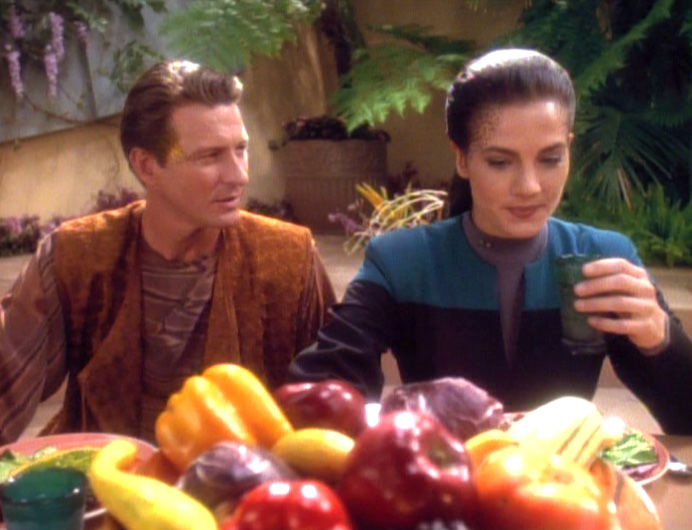 Startrek Deep Space Nine,Emissary, Part I ,Emissary, Part II ,Past Prologue ,A Man Alone ,Babel ,Captive Pursuit ,Q-Less ,Dax ,The Passenger ,Move Along Home ,The Nagus ,Vortex ,Battle Lines ,The Storyteller ,Progress ,If Wishes Were Horses ,The Forsaken ,Dramatis Personae ,Duet ,In the Hands of the Prophets ,The Homecoming ,The Circle ,The Siege ,Invasive Procedures ,Cardassians ,Melora ,Rules of Acquisition ,Necessary Evil ,Second Sight ,Sanctuary ,Rivals ,The Alternate ,Armageddon Game ,Whispers ,Paradise ,Shadowplay ,Playing God ,Profit and Loss ,Blood Oath ,The Maquis, Part I ,The Maquis, Part II ,The Wire ,Crossover ,The Collaborator ,Tribunal ,The Jem'Hadar ,The Search, Part I ,The Search, Part II ,The House of Quark ,Equilibrium ,Second Skin ,The Abandoned ,Civil Defense ,Meridian ,Defiant ,Fascination ,Past Tense, Part I ,Past Tense, Part II ,Life Support ,Heart of Stone ,Destiny ,Prophet Motive ,Visionary ,Distant Voices ,Through the Looking Glass ,Improbable Cause ,The Die Is Cast ,Explorers ,Family Business ,Shakaar ,Facets ,The Adversary ,The Way of the Warrior, Part I ,The Way of the Warrior, Part II ,The Visitor ,Hippocratic Oath ,Indiscretion ,Rejoined ,Starship Down ,Little Green Men ,The Sword of Kahless ,Our Man Bashir ,Homefront ,Paradise Lost ,Crossfire ,Return to Grace ,Sons of Mogh ,Bar Association ,Accession ,Rules of Engagement ,Hard Time ,Shattered Mirror ,The Muse ,For the Cause ,To the Death ,The Quickening ,Body Parts ,Broken Link ,Apocalypse Rising ,The Ship ,Looking for par'Mach in All the Wrong Places ,...Nor the Battle to the Strong ,The Assignment ,Trials and Tribble-ations ,Let He Who Is Without Sin... ,Things Past ,The Ascent ,Rapture ,The Darkness and the Light ,The Begotten ,For the Uniform ,In Purgatory's Shadow ,By Inferno's Light ,Doctor Bashir, I Presume? ,A Simple Investigation ,Business as Usual ,Ties of Blood and Water ,Ferengi Love Songs ,Soldiers of the Empire ,Children of Time ,Blaze of Glory ,Empok Nor ,In the Cards ,Call to Arms ,A Time to Stand ,Rocks and Shoals ,Sons and Daughters ,Behind the Lines ,Favor the Bold ,Sacrifice of Angels ,You Are Cordially Invited... ,Resurrection ,Statistical Probabilities ,The Magnificent Ferengi ,Waltz ,Who Mourns for Morn? ,Far Beyond the Stars ,One Little Ship ,Honor Among Thieves ,Change of Heart ,Wrongs Darker than Death or Night ,Inquisition ,In the Pale Moonlight ,His Way ,The Reckoning ,Valiant ,Profit and Lace ,Time's Orphan ,The Sound of Her Voice ,Tears of the Prophets ,Image in the Sand ,Shadows and Symbols ,Afterimage ,Take Me Out to the Holosuite ,Chrysalis ,Treachery, Faith, and the Great River ,Once More Unto the Breach ,The Siege of AR-558 ,Covenant ,It's Only a Paper Moon ,Prodigal Daughter ,The Emperor's New Cloak ,Field of Fire ,Chimera ,Badda-Bing Badda-Bang ,Inter Arma Enim Silent Leges ,Penumbra ,'Til Death Do Us Part ,Strange Bedfellows ,The Changing Face of Evil  ,When It Rains... ,Tacking Into the Wind ,Extreme Measures ,The Dogs of War ,What You Leave Behind, Part I ,What You Leave Behind, Part II ,Doctor Bashir, I Presume ,You Are Cordially Invited ,Treachery, Faith and the Great River ,Badda-Bing, Badda-Bang 