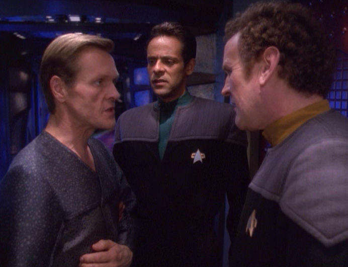 Startrek Deep Space Nine,Emissary, Part I ,Emissary, Part II ,Past Prologue ,A Man Alone ,Babel ,Captive Pursuit ,Q-Less ,Dax ,The Passenger ,Move Along Home ,The Nagus ,Vortex ,Battle Lines ,The Storyteller ,Progress ,If Wishes Were Horses ,The Forsaken ,Dramatis Personae ,Duet ,In the Hands of the Prophets ,The Homecoming ,The Circle ,The Siege ,Invasive Procedures ,Cardassians ,Melora ,Rules of Acquisition ,Necessary Evil ,Second Sight ,Sanctuary ,Rivals ,The Alternate ,Armageddon Game ,Whispers ,Paradise ,Shadowplay ,Playing God ,Profit and Loss ,Blood Oath ,The Maquis, Part I ,The Maquis, Part II ,The Wire ,Crossover ,The Collaborator ,Tribunal ,The Jem'Hadar ,The Search, Part I ,The Search, Part II ,The House of Quark ,Equilibrium ,Second Skin ,The Abandoned ,Civil Defense ,Meridian ,Defiant ,Fascination ,Past Tense, Part I ,Past Tense, Part II ,Life Support ,Heart of Stone ,Destiny ,Prophet Motive ,Visionary ,Distant Voices ,Through the Looking Glass ,Improbable Cause ,The Die Is Cast ,Explorers ,Family Business ,Shakaar ,Facets ,The Adversary ,The Way of the Warrior, Part I ,The Way of the Warrior, Part II ,The Visitor ,Hippocratic Oath ,Indiscretion ,Rejoined ,Starship Down ,Little Green Men ,The Sword of Kahless ,Our Man Bashir ,Homefront ,Paradise Lost ,Crossfire ,Return to Grace ,Sons of Mogh ,Bar Association ,Accession ,Rules of Engagement ,Hard Time ,Shattered Mirror ,The Muse ,For the Cause ,To the Death ,The Quickening ,Body Parts ,Broken Link ,Apocalypse Rising ,The Ship ,Looking for par'Mach in All the Wrong Places ,...Nor the Battle to the Strong ,The Assignment ,Trials and Tribble-ations ,Let He Who Is Without Sin... ,Things Past ,The Ascent ,Rapture ,The Darkness and the Light ,The Begotten ,For the Uniform ,In Purgatory's Shadow ,By Inferno's Light ,Doctor Bashir, I Presume? ,A Simple Investigation ,Business as Usual ,Ties of Blood and Water ,Ferengi Love Songs ,Soldiers of the Empire ,Children of Time ,Blaze of Glory ,Empok Nor ,In the Cards ,Call to Arms ,A Time to Stand ,Rocks and Shoals ,Sons and Daughters ,Behind the Lines ,Favor the Bold ,Sacrifice of Angels ,You Are Cordially Invited... ,Resurrection ,Statistical Probabilities ,The Magnificent Ferengi ,Waltz ,Who Mourns for Morn? ,Far Beyond the Stars ,One Little Ship ,Honor Among Thieves ,Change of Heart ,Wrongs Darker than Death or Night ,Inquisition ,In the Pale Moonlight ,His Way ,The Reckoning ,Valiant ,Profit and Lace ,Time's Orphan ,The Sound of Her Voice ,Tears of the Prophets ,Image in the Sand ,Shadows and Symbols ,Afterimage ,Take Me Out to the Holosuite ,Chrysalis ,Treachery, Faith, and the Great River ,Once More Unto the Breach ,The Siege of AR-558 ,Covenant ,It's Only a Paper Moon ,Prodigal Daughter ,The Emperor's New Cloak ,Field of Fire ,Chimera ,Badda-Bing Badda-Bang ,Inter Arma Enim Silent Leges ,Penumbra ,'Til Death Do Us Part ,Strange Bedfellows ,The Changing Face of Evil  ,When It Rains... ,Tacking Into the Wind ,Extreme Measures ,The Dogs of War ,What You Leave Behind, Part I ,What You Leave Behind, Part II ,Doctor Bashir, I Presume ,You Are Cordially Invited ,Treachery, Faith and the Great River ,Badda-Bing, Badda-Bang 