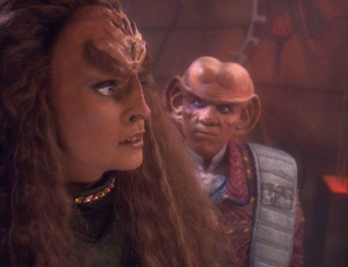 Startrek Deep Space Nine photos,Emissary, Part I ,Emissary, Part II ,Past Prologue ,A Man Alone ,Babel ,Captive Pursuit ,Q-Less ,Dax ,The Passenger ,Move Along Home ,The Nagus ,Vortex ,Battle Lines ,The Storyteller ,Progress ,If Wishes Were Horses ,The Forsaken ,Dramatis Personae ,Duet ,In the Hands of the Prophets ,The Homecoming ,The Circle ,The Siege ,Invasive Procedures ,Cardassians ,Melora ,Rules of Acquisition ,Necessary Evil ,Second Sight ,Sanctuary ,Rivals ,The Alternate ,Armageddon Game ,Whispers ,Paradise ,Shadowplay ,Playing God ,Profit and Loss ,Blood Oath ,The Maquis, Part I ,The Maquis, Part II ,The Wire ,Crossover ,The Collaborator ,Tribunal ,The Jem'Hadar ,The Search, Part I ,The Search, Part II ,The House of Quark ,Equilibrium ,Second Skin ,The Abandoned ,Civil Defense ,Meridian ,Defiant ,Fascination ,Past Tense, Part I ,Past Tense, Part II ,Life Support ,Heart of Stone ,Destiny ,Prophet Motive ,Visionary ,Distant Voices ,Through the Looking Glass ,Improbable Cause ,The Die Is Cast ,Explorers ,Family Business ,Shakaar ,Facets ,The Adversary ,The Way of the Warrior, Part I ,The Way of the Warrior, Part II ,The Visitor ,Hippocratic Oath ,Indiscretion ,Rejoined ,Starship Down ,Little Green Men ,The Sword of Kahless ,Our Man Bashir ,Homefront ,Paradise Lost ,Crossfire ,Return to Grace ,Sons of Mogh ,Bar Association ,Accession ,Rules of Engagement ,Hard Time ,Shattered Mirror ,The Muse ,For the Cause ,To the Death ,The Quickening ,Body Parts ,Broken Link ,Apocalypse Rising ,The Ship ,Looking for par'Mach in All the Wrong Places ,...Nor the Battle to the Strong ,The Assignment ,Trials and Tribble-ations ,Let He Who Is Without Sin... ,Things Past ,The Ascent ,Rapture ,The Darkness and the Light ,The Begotten ,For the Uniform ,In Purgatory's Shadow ,By Inferno's Light ,Doctor Bashir, I Presume? ,A Simple Investigation ,Business as Usual ,Ties of Blood and Water ,Ferengi Love Songs ,Soldiers of the Empire ,Children of Time ,Blaze of Glory ,Empok Nor ,In the Cards ,Call to Arms ,A Time to Stand ,Rocks and Shoals ,Sons and Daughters ,Behind the Lines ,Favor the Bold ,Sacrifice of Angels ,You Are Cordially Invited... ,Resurrection ,Statistical Probabilities ,The Magnificent Ferengi ,Waltz ,Who Mourns for Morn? ,Far Beyond the Stars ,One Little Ship ,Honor Among Thieves ,Change of Heart ,Wrongs Darker than Death or Night ,Inquisition ,In the Pale Moonlight ,His Way ,The Reckoning ,Valiant ,Profit and Lace ,Time's Orphan ,The Sound of Her Voice ,Tears of the Prophets ,Image in the Sand ,Shadows and Symbols ,Afterimage ,Take Me Out to the Holosuite ,Chrysalis ,Treachery, Faith, and the Great River ,Once More Unto the Breach ,The Siege of AR-558 ,Covenant ,It's Only a Paper Moon ,Prodigal Daughter ,The Emperor's New Cloak ,Field of Fire ,Chimera ,Badda-Bing Badda-Bang ,Inter Arma Enim Silent Leges ,Penumbra ,'Til Death Do Us Part ,Strange Bedfellows ,The Changing Face of Evil  ,When It Rains... ,Tacking Into the Wind ,Extreme Measures ,The Dogs of War ,What You Leave Behind, Part I ,What You Leave Behind, Part II ,Doctor Bashir, I Presume ,You Are Cordially Invited ,Treachery, Faith and the Great River ,Badda-Bing, Badda-Bang 