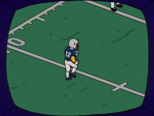 Homer and Ned's Hail Mary Pass episode synopsis,reviews,forums,photos,