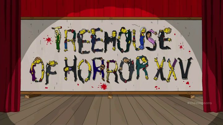 Treehouse of Horror XXV episode synopsis,reviews,forums,photos,