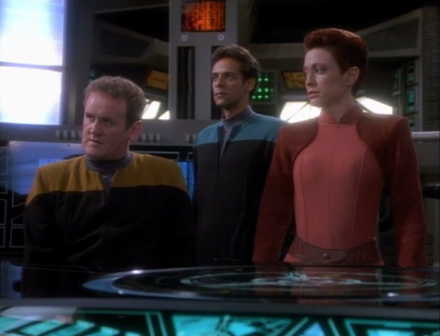 Startrek Deep Space Nine,Emissary, Part I ,Emissary, Part II ,Past Prologue ,A Man Alone ,Babel ,Captive Pursuit ,Q-Less ,Dax ,The Passenger ,Move Along Home ,The Nagus ,Vortex ,Battle Lines ,The Storyteller ,Progress ,If Wishes Were Horses ,The Forsaken ,Dramatis Personae ,Duet ,In the Hands of the Prophets ,The Homecoming ,The Circle ,The Siege ,Invasive Procedures ,Cardassians ,Melora ,Rules of Acquisition ,Necessary Evil ,Second Sight ,Sanctuary ,Rivals ,The Alternate ,Armageddon Game ,Whispers ,Paradise ,Shadowplay ,Playing God ,Profit and Loss ,Blood Oath ,The Maquis, Part I ,The Maquis, Part II ,The Wire ,Crossover ,The Collaborator ,Tribunal ,The Jem'Hadar ,The Search, Part I ,The Search, Part II ,The House of Quark ,Equilibrium ,Second Skin ,The Abandoned ,Civil Defense ,Meridian ,Defiant ,Fascination ,Past Tense, Part I ,Past Tense, Part II ,Life Support ,Heart of Stone ,Destiny ,Prophet Motive ,Visionary ,Distant Voices ,Through the Looking Glass ,Improbable Cause ,The Die Is Cast ,Explorers ,Family Business ,Shakaar ,Facets ,The Adversary ,The Way of the Warrior, Part I ,The Way of the Warrior, Part II ,The Visitor ,Hippocratic Oath ,Indiscretion ,Rejoined ,Starship Down ,Little Green Men ,The Sword of Kahless ,Our Man Bashir ,Homefront ,Paradise Lost ,Crossfire ,Return to Grace ,Sons of Mogh ,Bar Association ,Accession ,Rules of Engagement ,Hard Time ,Shattered Mirror ,The Muse ,For the Cause ,To the Death ,The Quickening ,Body Parts ,Broken Link ,Apocalypse Rising ,The Ship ,Looking for par'Mach in All the Wrong Places ,...Nor the Battle to the Strong ,The Assignment ,Trials and Tribble-ations ,Let He Who Is Without Sin... ,Things Past ,The Ascent ,Rapture ,The Darkness and the Light ,The Begotten ,For the Uniform ,In Purgatory's Shadow ,By Inferno's Light ,Doctor Bashir, I Presume? ,A Simple Investigation ,Business as Usual ,Ties of Blood and Water ,Ferengi Love Songs ,Soldiers of the Empire ,Children of Time ,Blaze of Glory ,Empok Nor ,In the Cards ,Call to Arms ,A Time to Stand ,Rocks and Shoals ,Sons and Daughters ,Behind the Lines ,Favor the Bold ,Sacrifice of Angels ,You Are Cordially Invited... ,Resurrection ,Statistical Probabilities ,The Magnificent Ferengi ,Waltz ,Who Mourns for Morn? ,Far Beyond the Stars ,One Little Ship ,Honor Among Thieves ,Change of Heart ,Wrongs Darker than Death or Night ,Inquisition ,In the Pale Moonlight ,His Way ,The Reckoning ,Valiant ,Profit and Lace ,Time's Orphan ,The Sound of Her Voice ,Tears of the Prophets ,Image in the Sand ,Shadows and Symbols ,Afterimage ,Take Me Out to the Holosuite ,Chrysalis ,Treachery, Faith, and the Great River ,Once More Unto the Breach ,The Siege of AR-558 ,Covenant ,It's Only a Paper Moon ,Prodigal Daughter ,The Emperor's New Cloak ,Field of Fire ,Chimera ,Badda-Bing Badda-Bang ,Inter Arma Enim Silent Leges ,Penumbra ,'Til Death Do Us Part ,Strange Bedfellows ,The Changing Face of Evil  ,When It Rains... ,Tacking Into the Wind ,Extreme Measures ,The Dogs of War ,What You Leave Behind, Part I ,What You Leave Behind, Part II ,Doctor Bashir, I Presume ,You Are Cordially Invited ,Treachery, Faith and the Great River ,Badda-Bing, Badda-Bang 