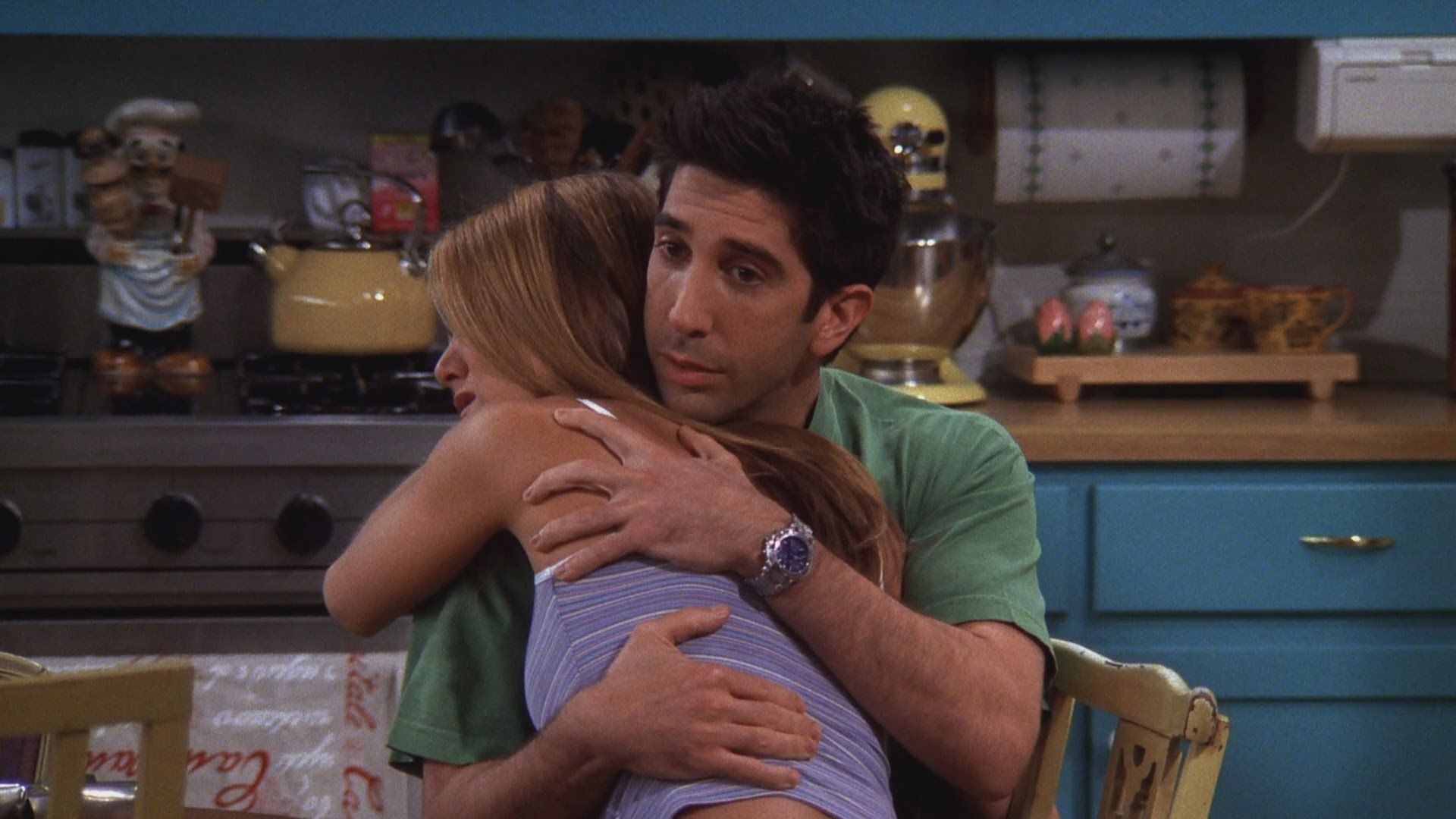 The One Where Ross Hugs Rachel episode synopsis,reviews,forums,photos,