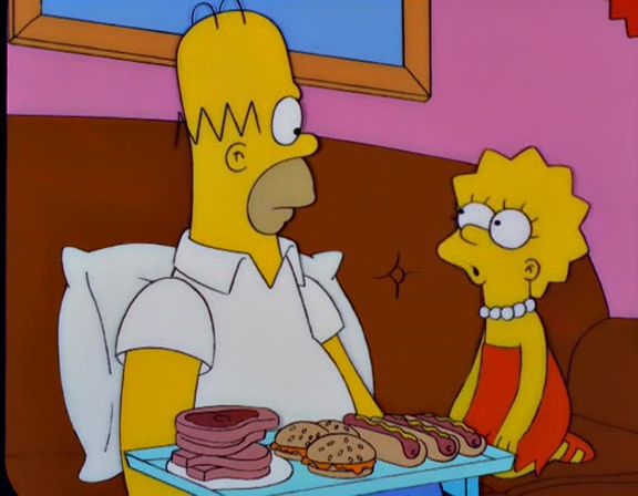 Homer Simpson in: 