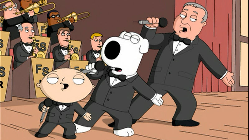 Brian Sings and Swings episode synopsis,reviews,forums,photos,