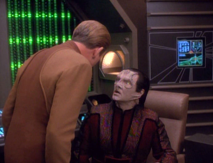 Startrek Deep Space Nine photos,Emissary, Part I ,Emissary, Part II ,Past Prologue ,A Man Alone ,Babel ,Captive Pursuit ,Q-Less ,Dax ,The Passenger ,Move Along Home ,The Nagus ,Vortex ,Battle Lines ,The Storyteller ,Progress ,If Wishes Were Horses ,The Forsaken ,Dramatis Personae ,Duet ,In the Hands of the Prophets ,The Homecoming ,The Circle ,The Siege ,Invasive Procedures ,Cardassians ,Melora ,Rules of Acquisition ,Necessary Evil ,Second Sight ,Sanctuary ,Rivals ,The Alternate ,Armageddon Game ,Whispers ,Paradise ,Shadowplay ,Playing God ,Profit and Loss ,Blood Oath ,The Maquis, Part I ,The Maquis, Part II ,The Wire ,Crossover ,The Collaborator ,Tribunal ,The Jem'Hadar ,The Search, Part I ,The Search, Part II ,The House of Quark ,Equilibrium ,Second Skin ,The Abandoned ,Civil Defense ,Meridian ,Defiant ,Fascination ,Past Tense, Part I ,Past Tense, Part II ,Life Support ,Heart of Stone ,Destiny ,Prophet Motive ,Visionary ,Distant Voices ,Through the Looking Glass ,Improbable Cause ,The Die Is Cast ,Explorers ,Family Business ,Shakaar ,Facets ,The Adversary ,The Way of the Warrior, Part I ,The Way of the Warrior, Part II ,The Visitor ,Hippocratic Oath ,Indiscretion ,Rejoined ,Starship Down ,Little Green Men ,The Sword of Kahless ,Our Man Bashir ,Homefront ,Paradise Lost ,Crossfire ,Return to Grace ,Sons of Mogh ,Bar Association ,Accession ,Rules of Engagement ,Hard Time ,Shattered Mirror ,The Muse ,For the Cause ,To the Death ,The Quickening ,Body Parts ,Broken Link ,Apocalypse Rising ,The Ship ,Looking for par'Mach in All the Wrong Places ,...Nor the Battle to the Strong ,The Assignment ,Trials and Tribble-ations ,Let He Who Is Without Sin... ,Things Past ,The Ascent ,Rapture ,The Darkness and the Light ,The Begotten ,For the Uniform ,In Purgatory's Shadow ,By Inferno's Light ,Doctor Bashir, I Presume? ,A Simple Investigation ,Business as Usual ,Ties of Blood and Water ,Ferengi Love Songs ,Soldiers of the Empire ,Children of Time ,Blaze of Glory ,Empok Nor ,In the Cards ,Call to Arms ,A Time to Stand ,Rocks and Shoals ,Sons and Daughters ,Behind the Lines ,Favor the Bold ,Sacrifice of Angels ,You Are Cordially Invited... ,Resurrection ,Statistical Probabilities ,The Magnificent Ferengi ,Waltz ,Who Mourns for Morn? ,Far Beyond the Stars ,One Little Ship ,Honor Among Thieves ,Change of Heart ,Wrongs Darker than Death or Night ,Inquisition ,In the Pale Moonlight ,His Way ,The Reckoning ,Valiant ,Profit and Lace ,Time's Orphan ,The Sound of Her Voice ,Tears of the Prophets ,Image in the Sand ,Shadows and Symbols ,Afterimage ,Take Me Out to the Holosuite ,Chrysalis ,Treachery, Faith, and the Great River ,Once More Unto the Breach ,The Siege of AR-558 ,Covenant ,It's Only a Paper Moon ,Prodigal Daughter ,The Emperor's New Cloak ,Field of Fire ,Chimera ,Badda-Bing Badda-Bang ,Inter Arma Enim Silent Leges ,Penumbra ,'Til Death Do Us Part ,Strange Bedfellows ,The Changing Face of Evil  ,When It Rains... ,Tacking Into the Wind ,Extreme Measures ,The Dogs of War ,What You Leave Behind, Part I ,What You Leave Behind, Part II ,Doctor Bashir, I Presume ,You Are Cordially Invited ,Treachery, Faith and the Great River ,Badda-Bing, Badda-Bang 