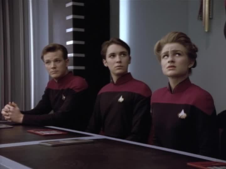 The First Duty episode synopsis,reviews,forums,photos,The Neutral Zone episode synopsis,Up The Long Ladder episode synopsis,The Defector episode synopsis