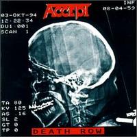 Check out lyrics of Accept's album Death Row