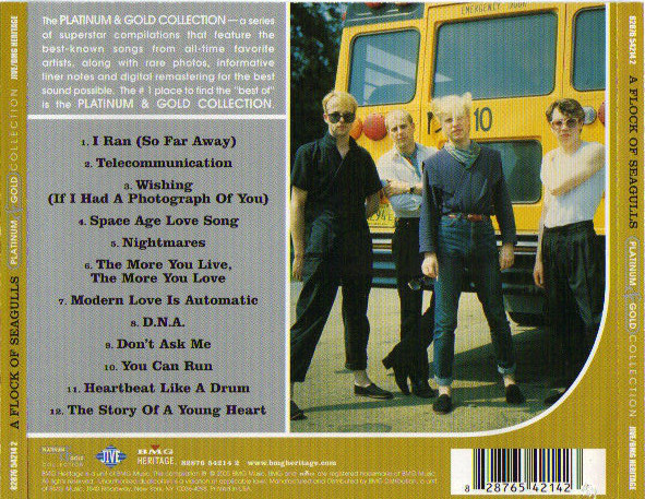 A Flock Of Seagulls lyrics, A Flock Of Seagulls Nightmares lyrics, Nightmares lyrics,Platinum And Gold Collection album